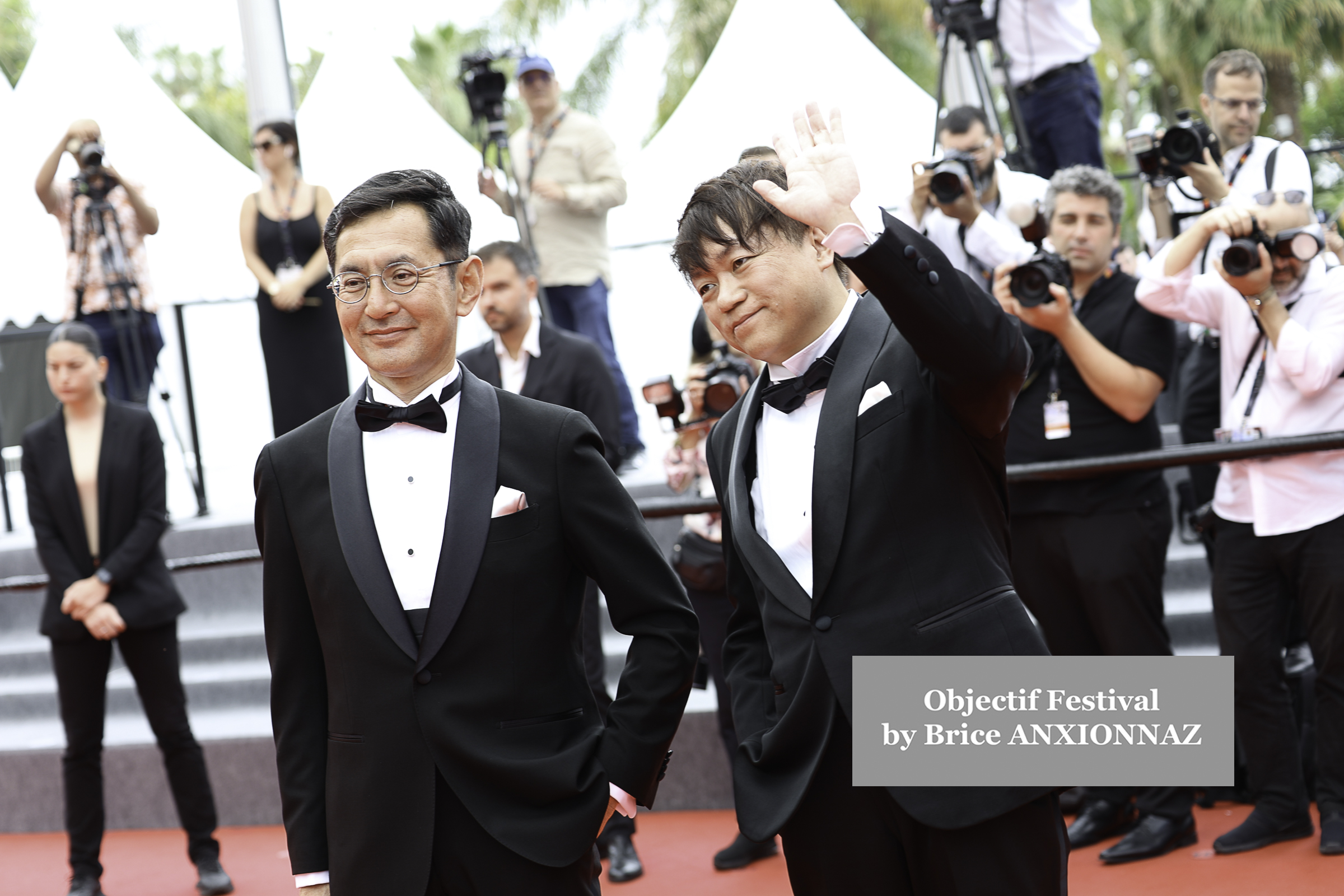 Goro Miyazaki and Kenichi Yoda for Studio Ghibli Honorary Golden Palm